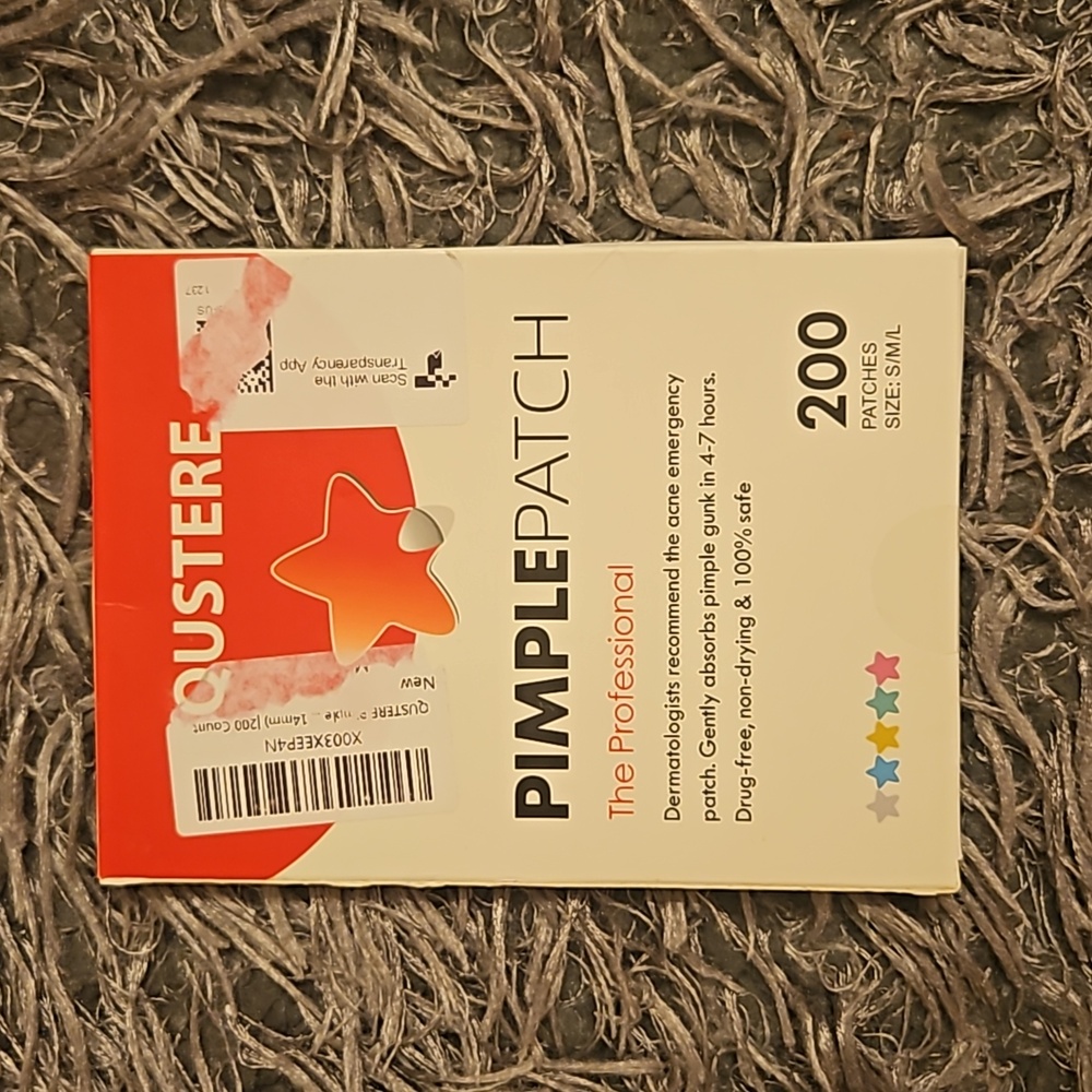 Pimple Patches, Quantity 200, sized S/M/L, 0.5% Salicylic Acid